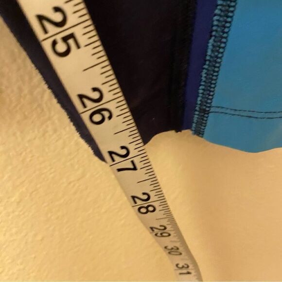 Nike Twist Training Leggings Obsidian/Deep Royal Blue/Black 833314-451 Small - Picture 10 of 10